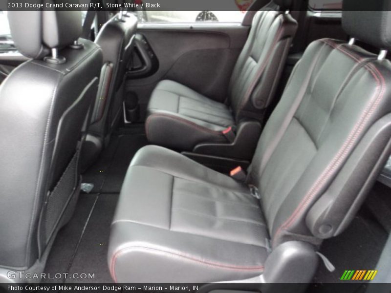 Stone White / Black 2013 Dodge Grand Caravan R/T