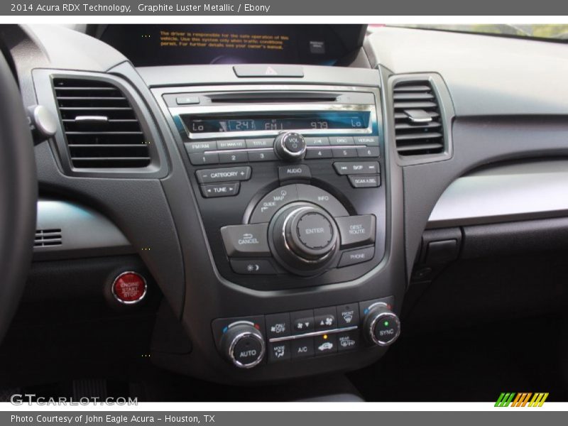 Graphite Luster Metallic / Ebony 2014 Acura RDX Technology