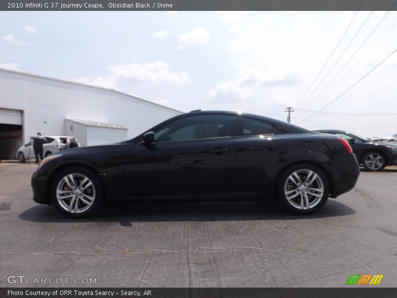 Obsidian Black / Stone 2010 Infiniti G 37 Journey Coupe