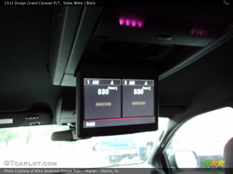 Stone White / Black 2013 Dodge Grand Caravan R/T