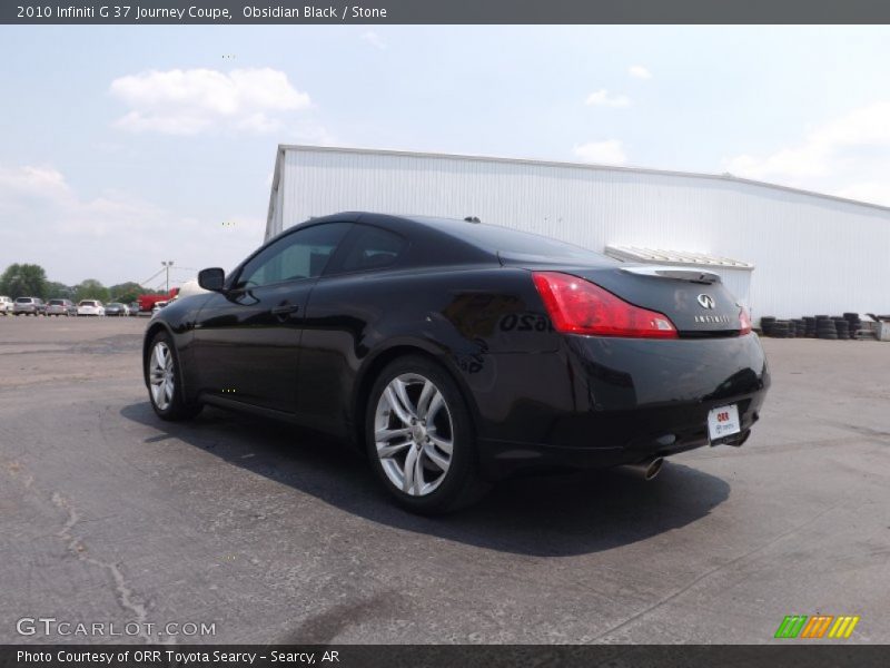 Obsidian Black / Stone 2010 Infiniti G 37 Journey Coupe