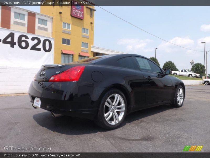 Obsidian Black / Stone 2010 Infiniti G 37 Journey Coupe