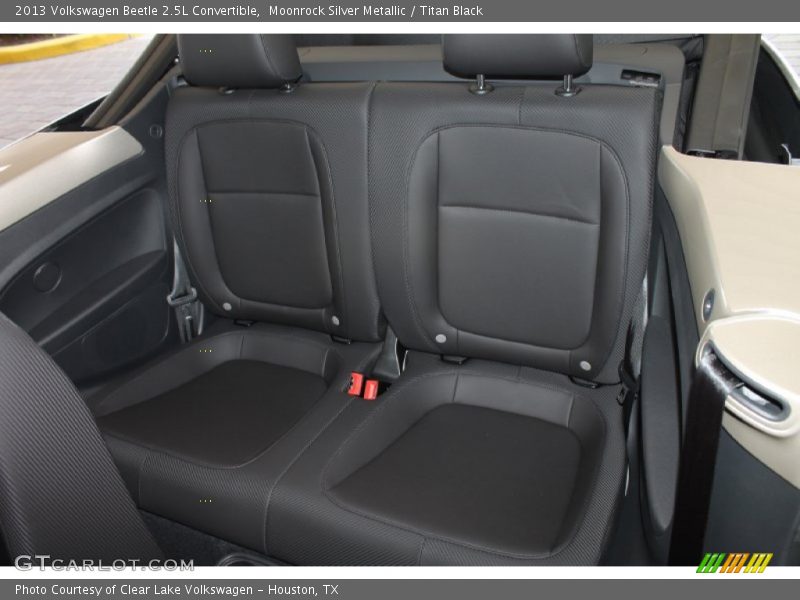 Moonrock Silver Metallic / Titan Black 2013 Volkswagen Beetle 2.5L Convertible