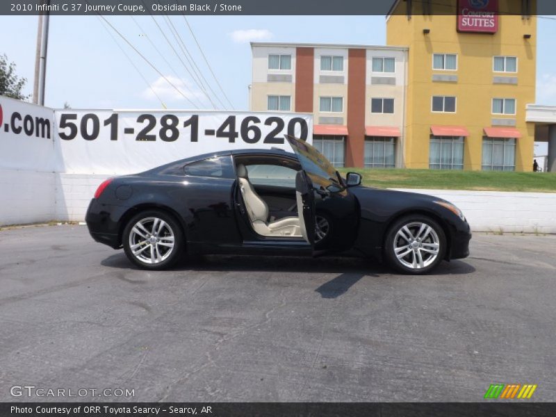 Obsidian Black / Stone 2010 Infiniti G 37 Journey Coupe