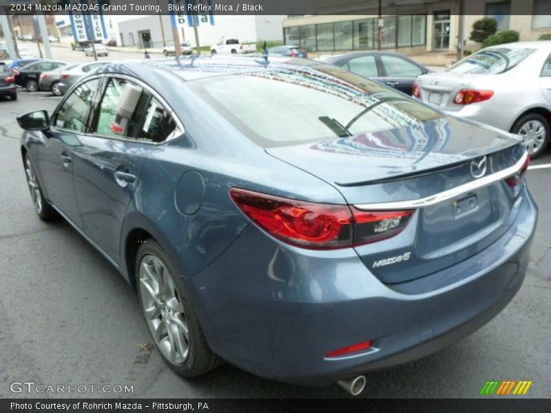 Blue Reflex Mica / Black 2014 Mazda MAZDA6 Grand Touring