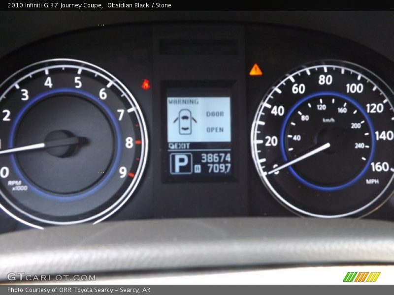 Obsidian Black / Stone 2010 Infiniti G 37 Journey Coupe