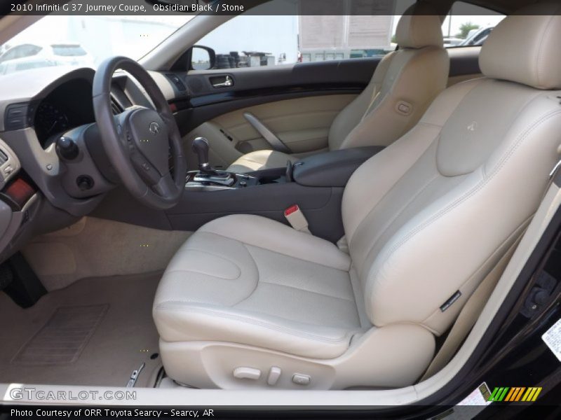 Obsidian Black / Stone 2010 Infiniti G 37 Journey Coupe