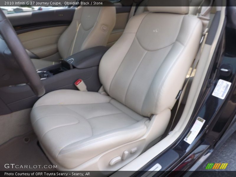 Obsidian Black / Stone 2010 Infiniti G 37 Journey Coupe