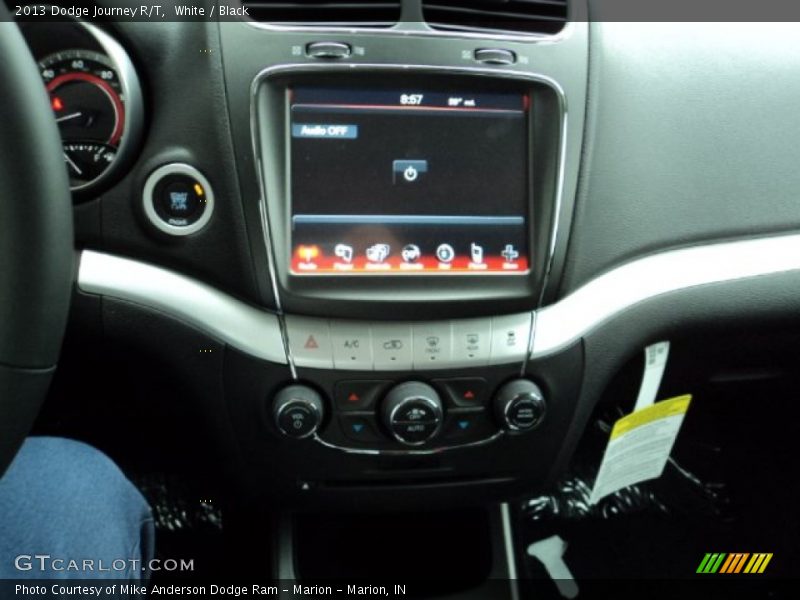White / Black 2013 Dodge Journey R/T