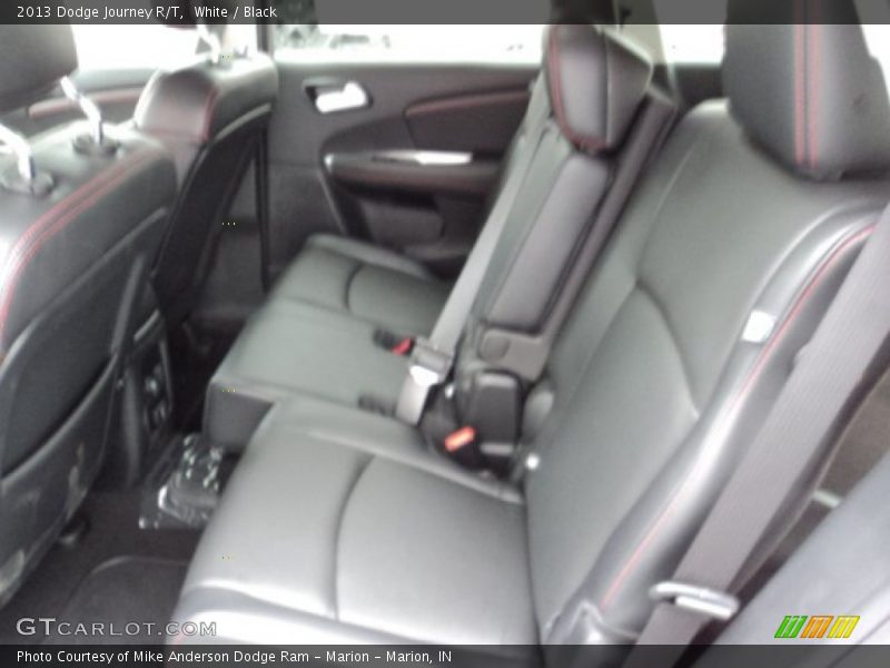White / Black 2013 Dodge Journey R/T