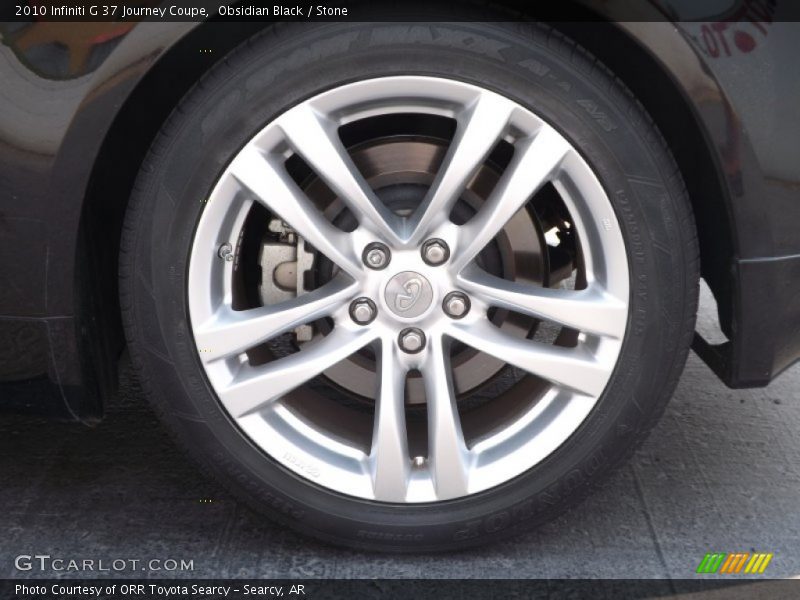 Obsidian Black / Stone 2010 Infiniti G 37 Journey Coupe