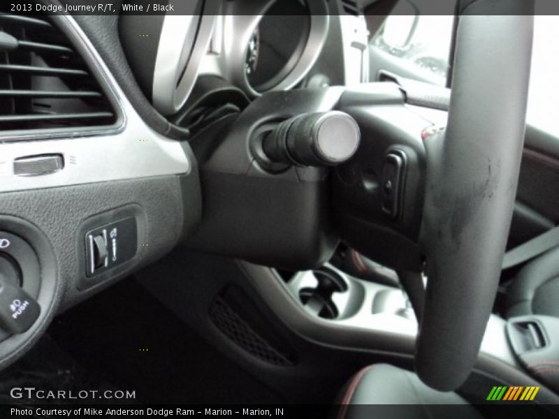 White / Black 2013 Dodge Journey R/T