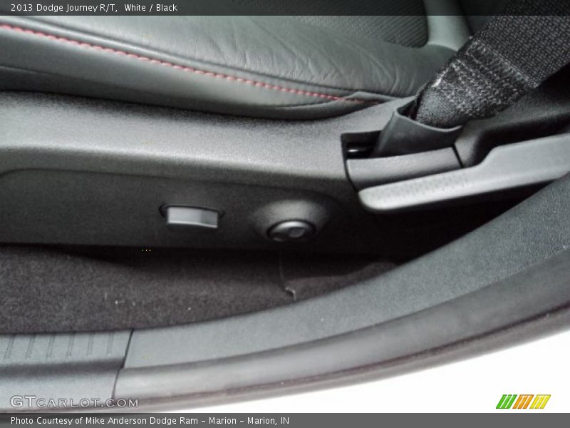 White / Black 2013 Dodge Journey R/T
