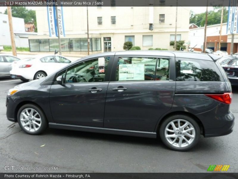 Meteor Gray Mica / Sand 2013 Mazda MAZDA5 Touring