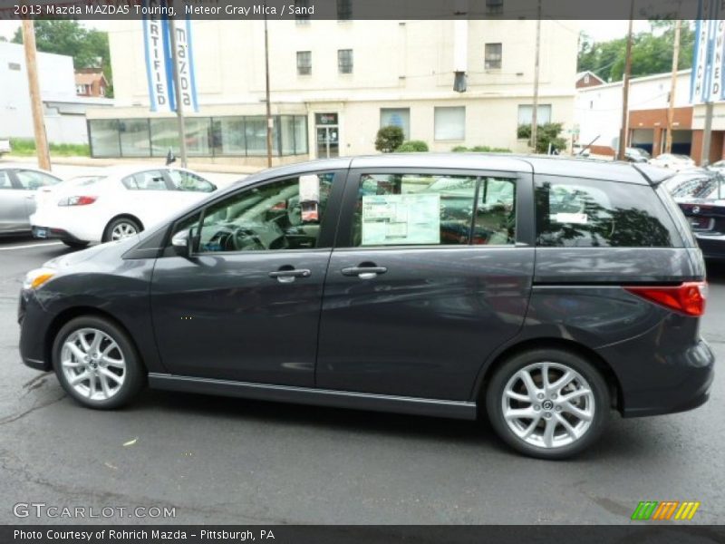 Meteor Gray Mica / Sand 2013 Mazda MAZDA5 Touring