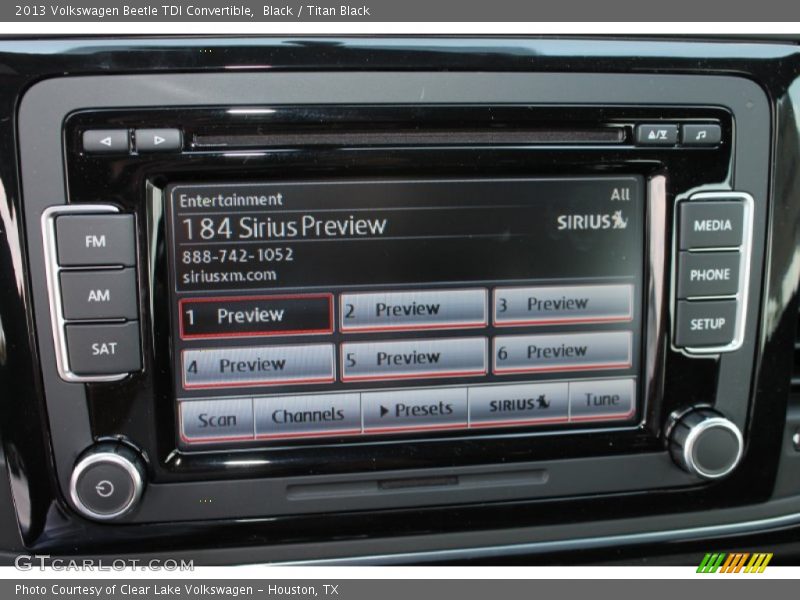 Black / Titan Black 2013 Volkswagen Beetle TDI Convertible