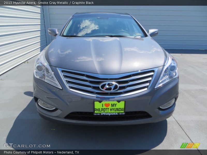 Smoke Gray Metallic / Graphite Black 2013 Hyundai Azera