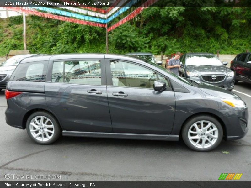 Meteor Gray Mica / Sand 2013 Mazda MAZDA5 Touring