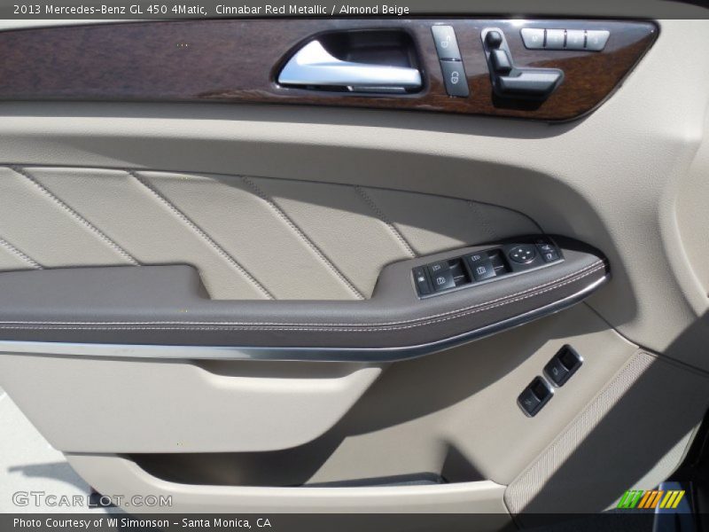 Cinnabar Red Metallic / Almond Beige 2013 Mercedes-Benz GL 450 4Matic