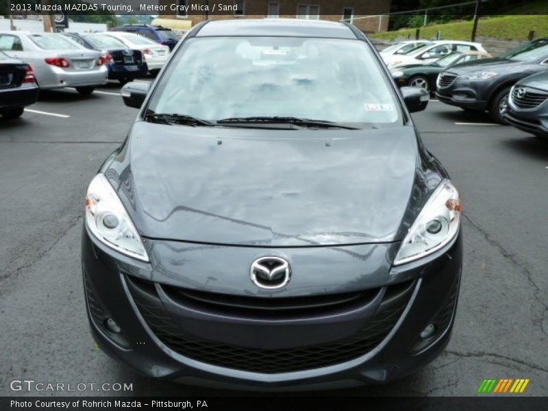 Meteor Gray Mica / Sand 2013 Mazda MAZDA5 Touring