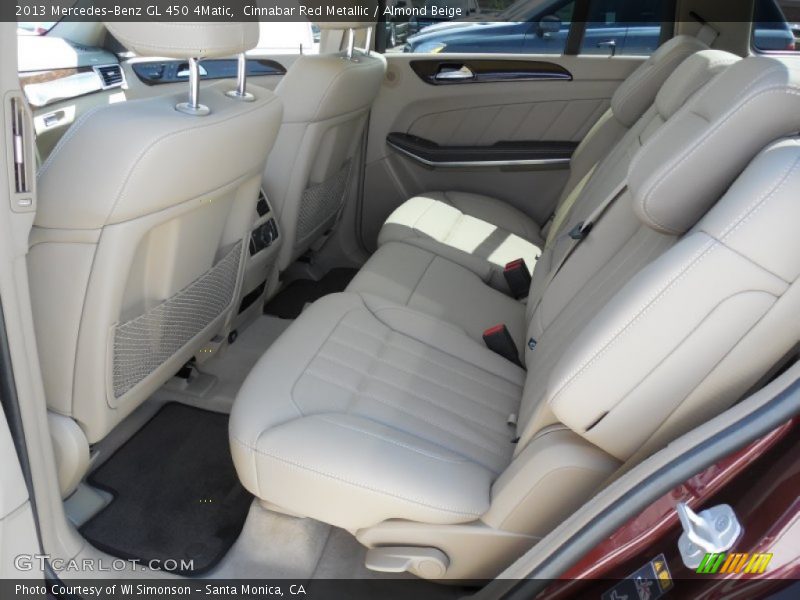 Cinnabar Red Metallic / Almond Beige 2013 Mercedes-Benz GL 450 4Matic