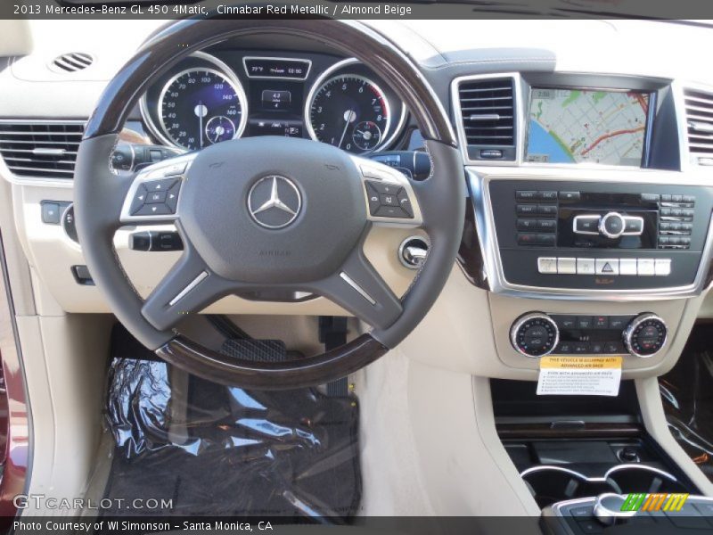 Cinnabar Red Metallic / Almond Beige 2013 Mercedes-Benz GL 450 4Matic