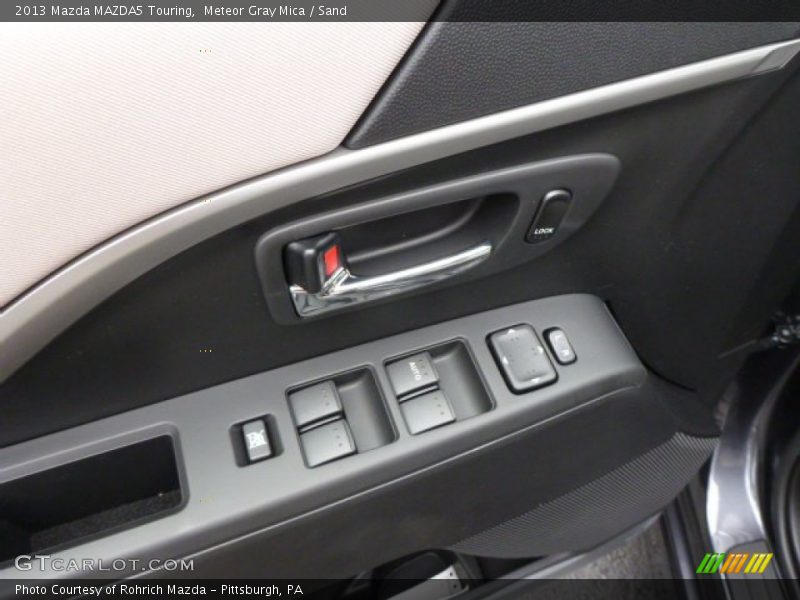 Meteor Gray Mica / Sand 2013 Mazda MAZDA5 Touring
