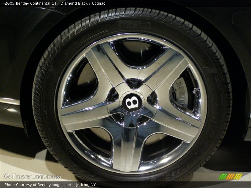 Diamond Black / Cognac 2005 Bentley Continental GT