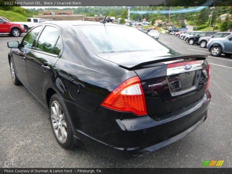 Black / Charcoal Black 2012 Ford Fusion SEL
