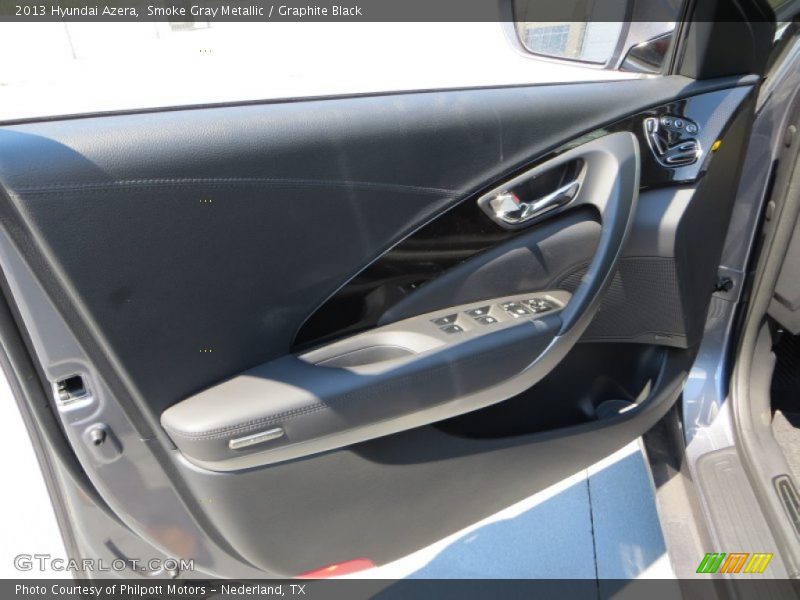 Smoke Gray Metallic / Graphite Black 2013 Hyundai Azera