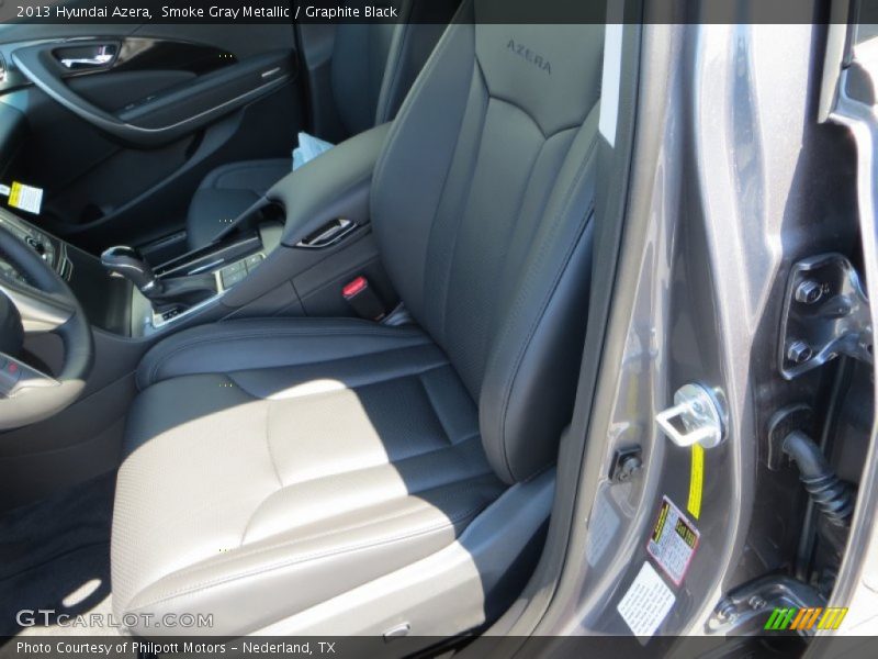 Smoke Gray Metallic / Graphite Black 2013 Hyundai Azera