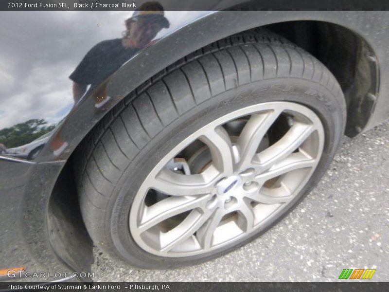 Black / Charcoal Black 2012 Ford Fusion SEL