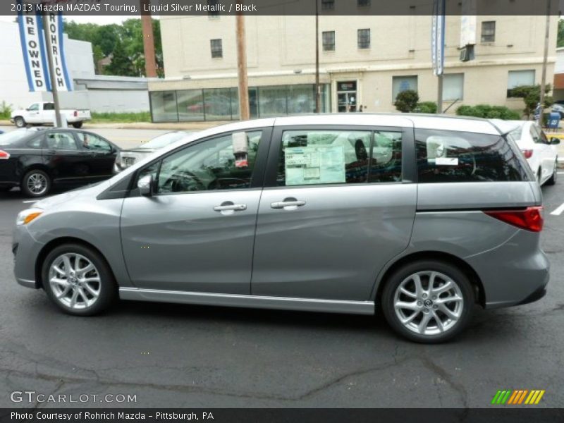  2013 MAZDA5 Touring Liquid Silver Metallic