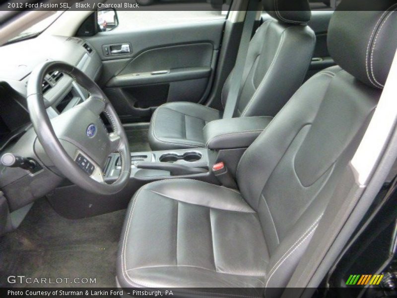Black / Charcoal Black 2012 Ford Fusion SEL