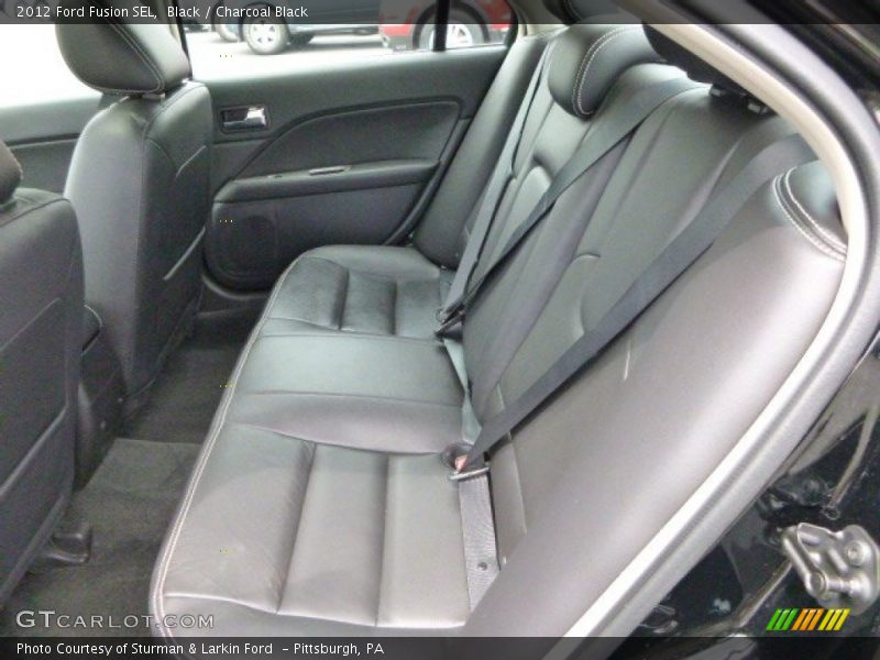 Black / Charcoal Black 2012 Ford Fusion SEL