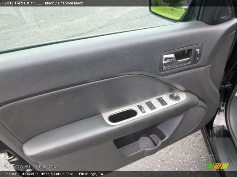 Black / Charcoal Black 2012 Ford Fusion SEL