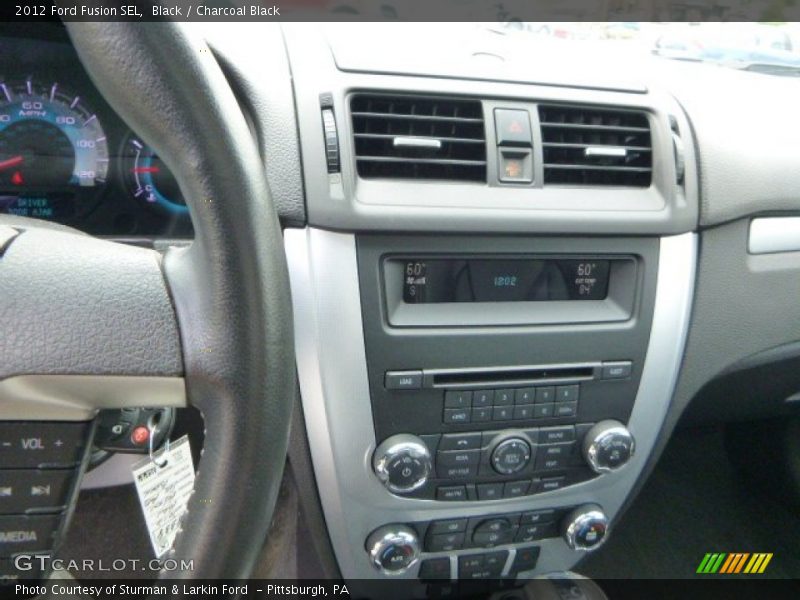 Black / Charcoal Black 2012 Ford Fusion SEL