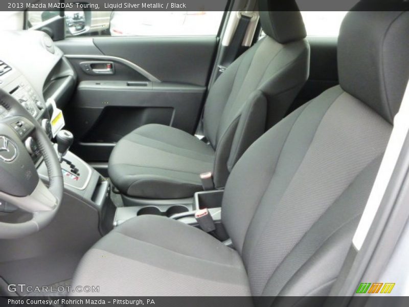 Front Seat of 2013 MAZDA5 Touring