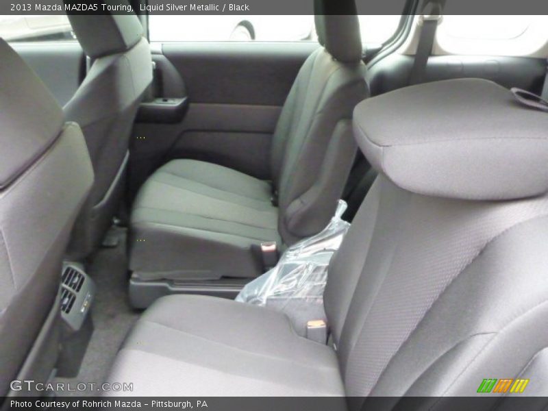 Rear Seat of 2013 MAZDA5 Touring