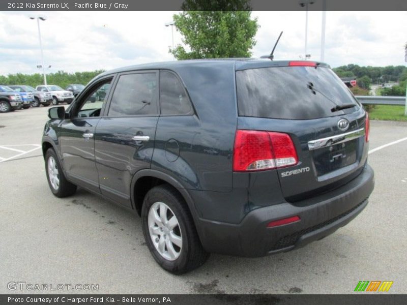 Pacific Blue / Gray 2012 Kia Sorento LX