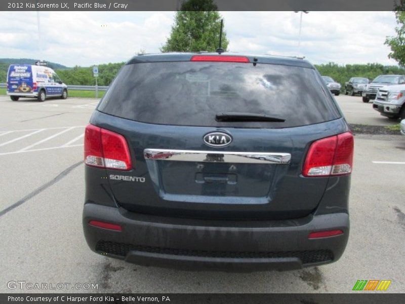 Pacific Blue / Gray 2012 Kia Sorento LX