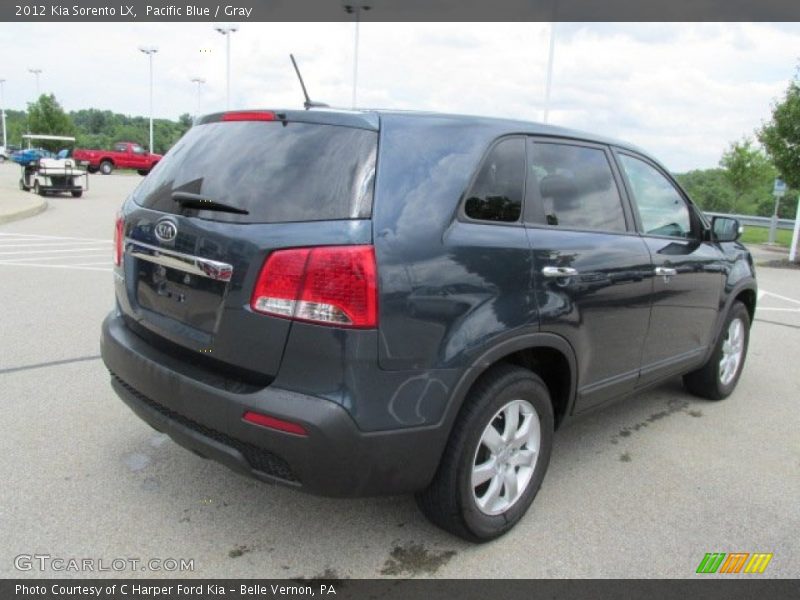 Pacific Blue / Gray 2012 Kia Sorento LX