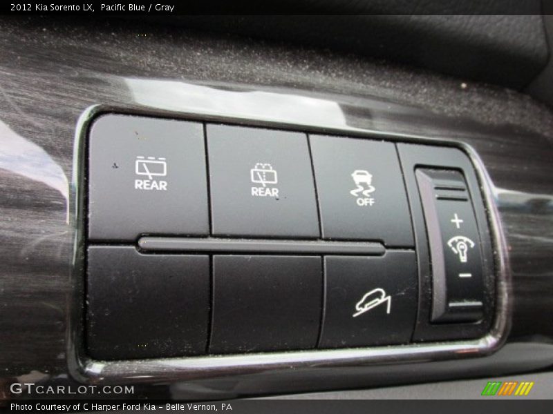 Pacific Blue / Gray 2012 Kia Sorento LX