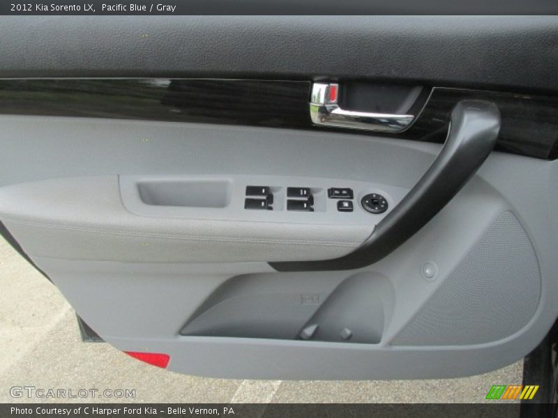 Pacific Blue / Gray 2012 Kia Sorento LX