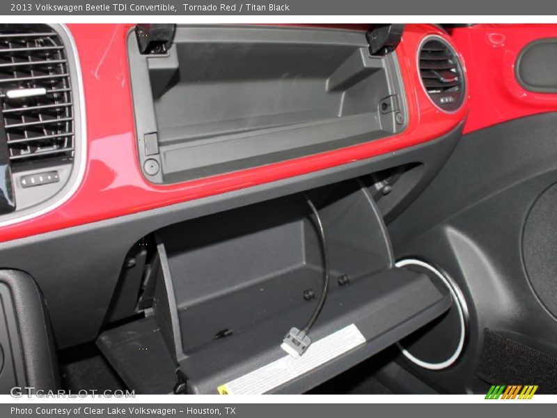 Tornado Red / Titan Black 2013 Volkswagen Beetle TDI Convertible