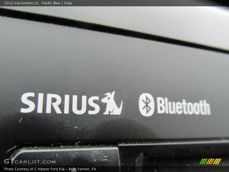 Pacific Blue / Gray 2012 Kia Sorento LX