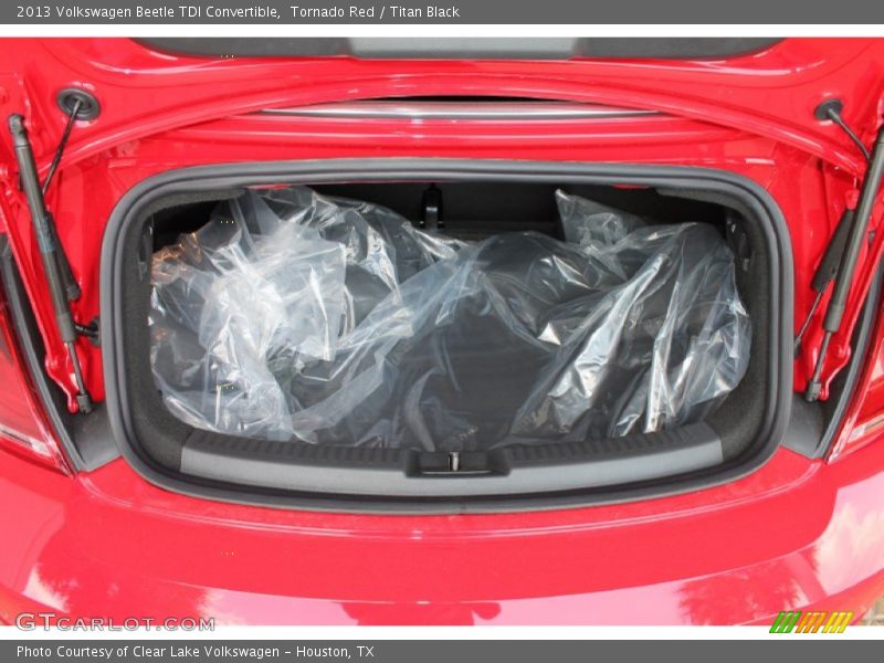Tornado Red / Titan Black 2013 Volkswagen Beetle TDI Convertible