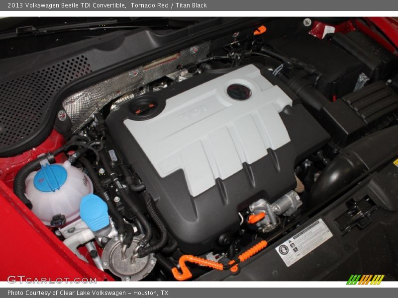 Tornado Red / Titan Black 2013 Volkswagen Beetle TDI Convertible