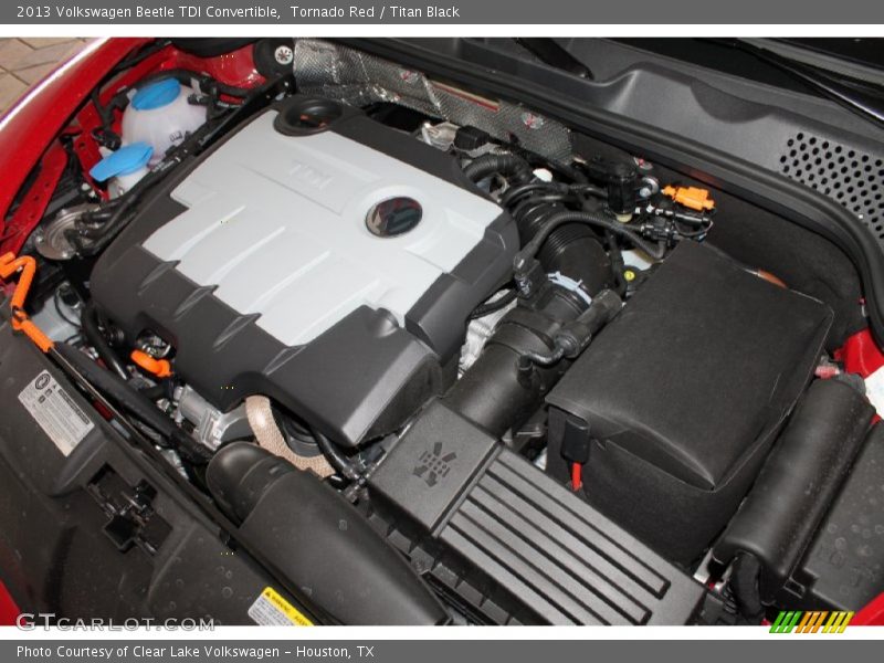 Tornado Red / Titan Black 2013 Volkswagen Beetle TDI Convertible