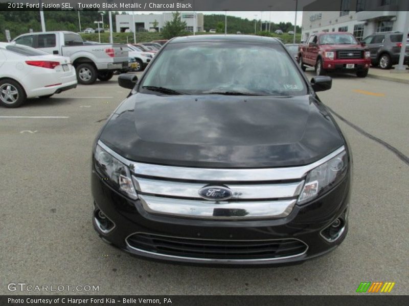 Tuxedo Black Metallic / Charcoal Black 2012 Ford Fusion SEL